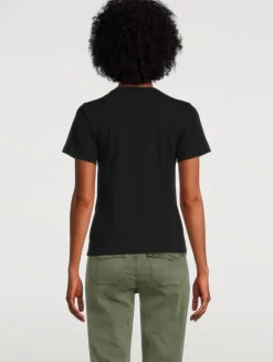 Cotton Gold Heart T-Shirt