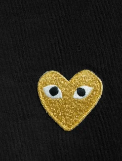Cotton Gold Heart T-Shirt