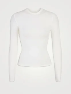 Cotton Jersey Long-Sleeve T-Shirt