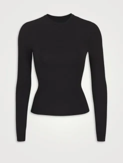 Cotton Jersey Long-Sleeve T-Shirt