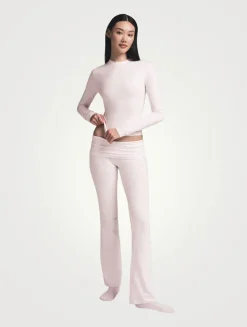 Cotton Jersey Long-Sleeve T-Shirt