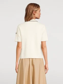 Cotton Knit Polo Shirt