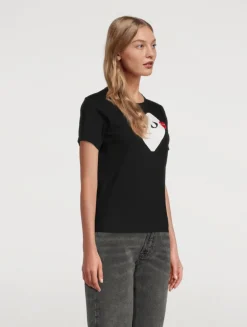 Cotton Mini Heart T-Shirt