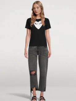 Cotton Mini Heart T-Shirt