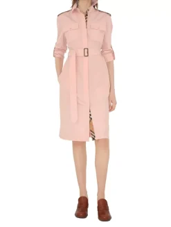 Cotton Poplin Shirt Dress