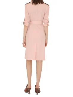 Cotton Poplin Shirt Dress