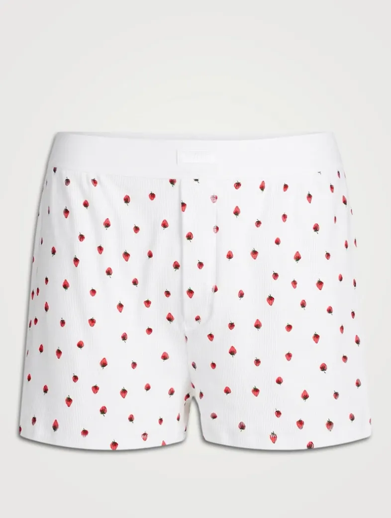 Cotton Rib Loose Boxer