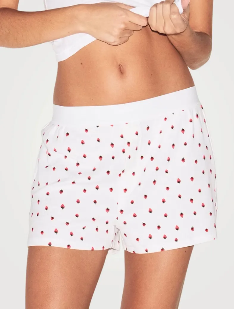 Cotton Rib Loose Boxer