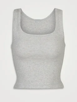 Cotton Rib Tank Top