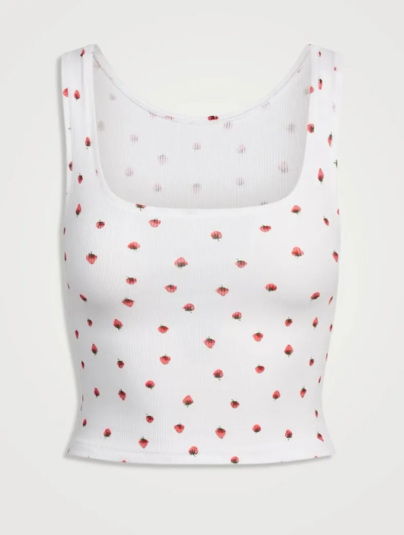 Cotton Rib Tank Top