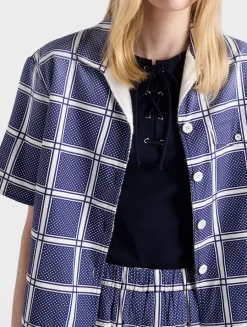 Cotton Tank Top With Laces