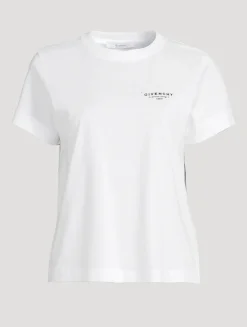 Cotton T-Shirt In Archive Print