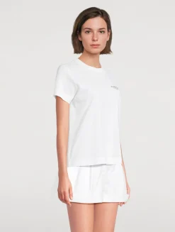 Cotton T-Shirt In Archive Print