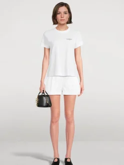 Cotton T-Shirt In Archive Print