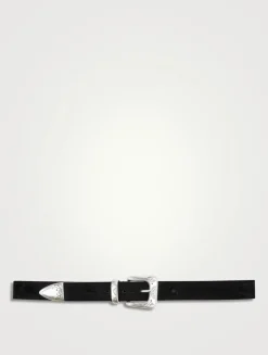 Cowboy Suede Belt