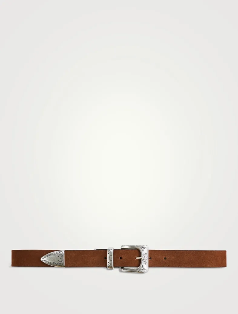 Cowboy Suede Belt