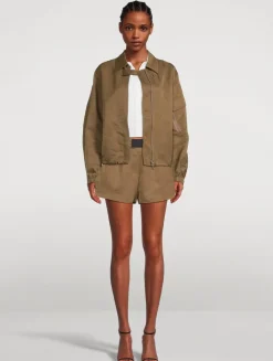 Creased Boxer Shorts