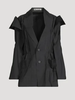 Crimped And Pressed Jacket