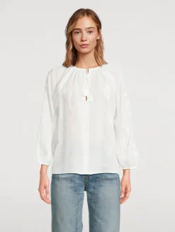 Cristo Ramie Blouse