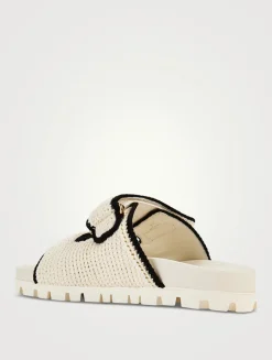 Crochet Slide Sandals