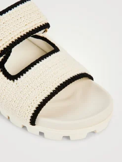 Crochet Slide Sandals
