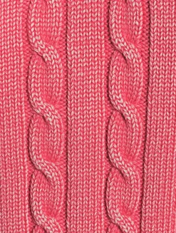 Cropped Cable-Knit Sweater Vest