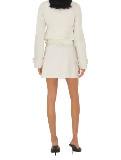 Cropped Cotton Jacket