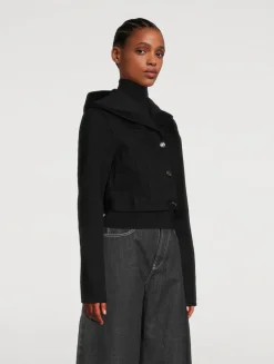 Cropped Denim Jacket