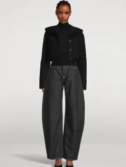 Cropped Denim Jacket