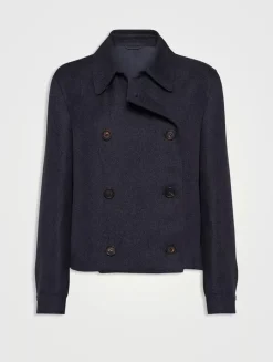 Cropped Pea Coat