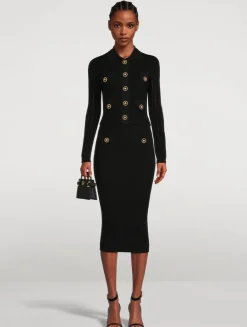 Cropped Polo Cardigan