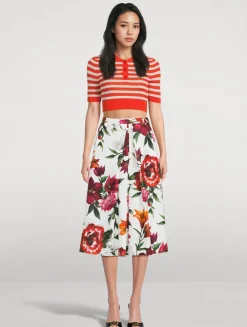 Cropped Polo Sweater