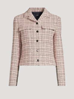 Cropped Tweed Jacket