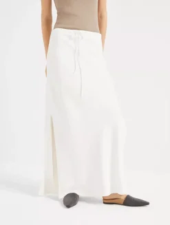 Crêpe Cady Fluid Skirt