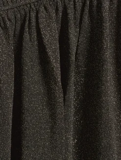 Crush Lurex Maxi Skirt