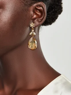 Crystal Drop Earrings