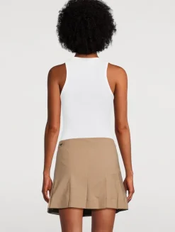 Crystal-Embellished Tank Top