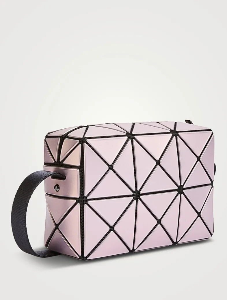 Cuboid Metallic Crossbody Bag