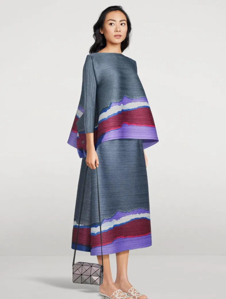 Cuboid Metallic Crossbody Bag