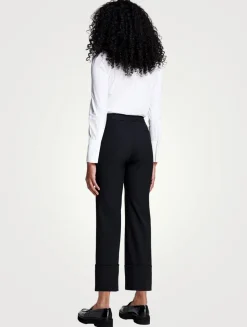 Cuffed Flood Trousers