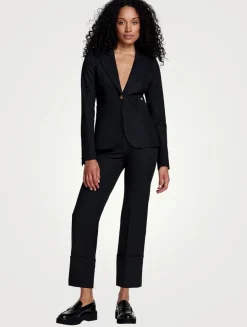 Cuffed Flood Trousers