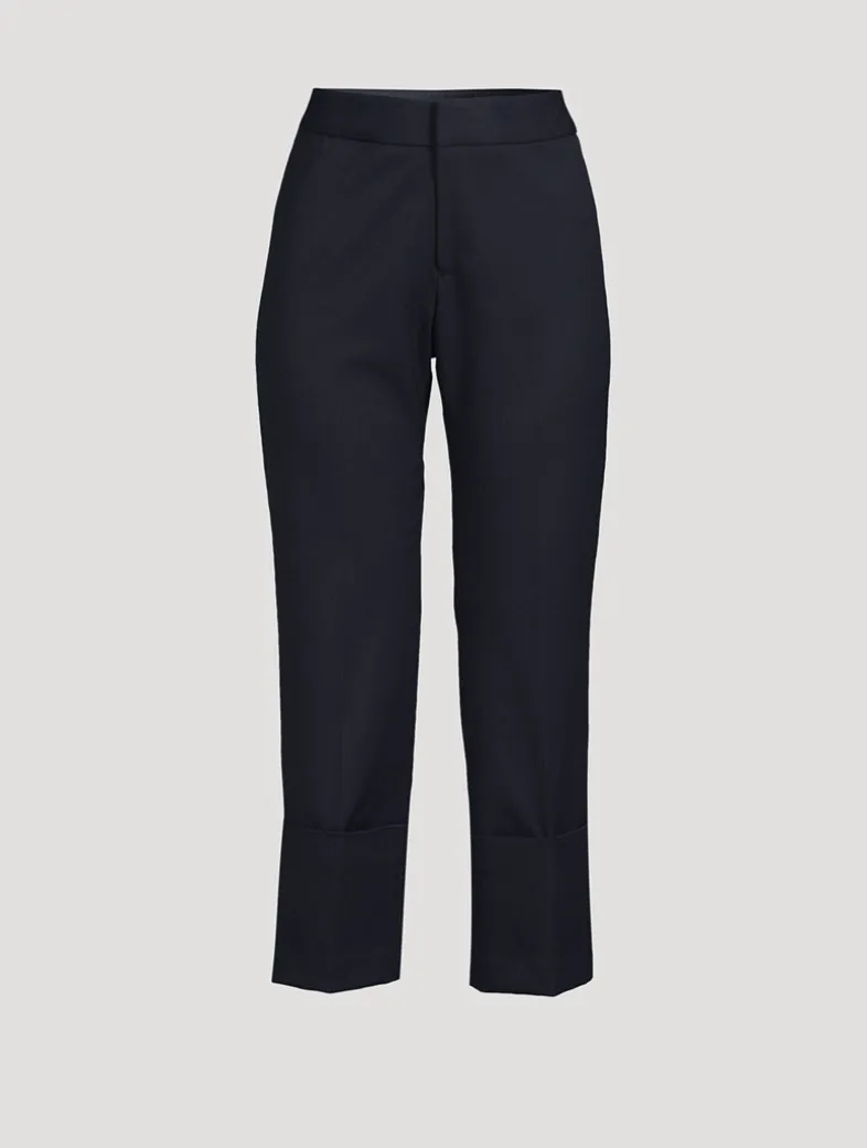 Cuffed Flood Trousers