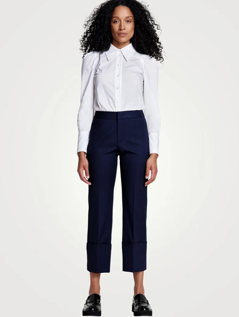 Cuffed Flood Trousers