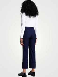 Cuffed Flood Trousers