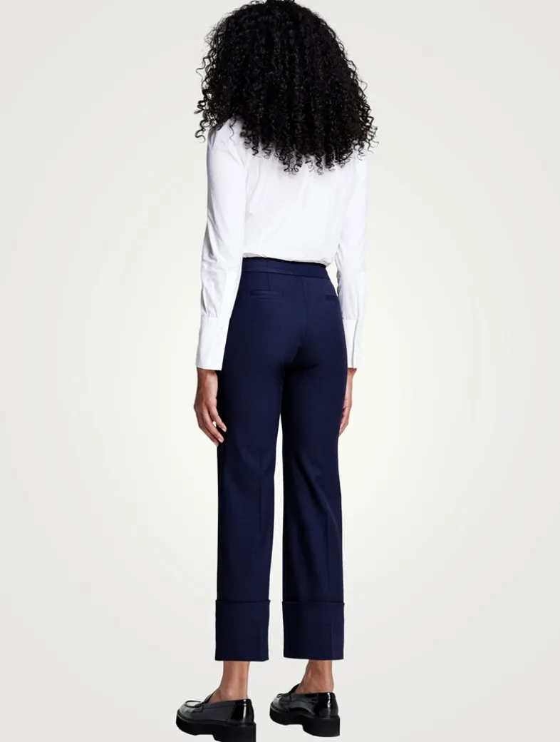 Cuffed Flood Trousers