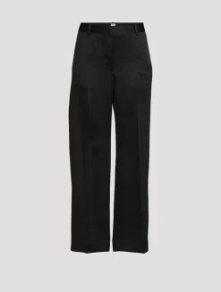 Cuff-Slit Trousers
