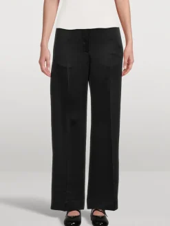 Cuff-Slit Trousers