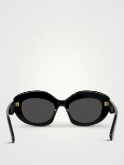 Curvy Cat Eye Sunglasses