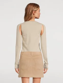 Cut-Out Sweater