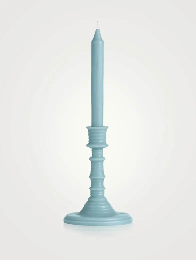 Cypress Balls Wax Candleholder